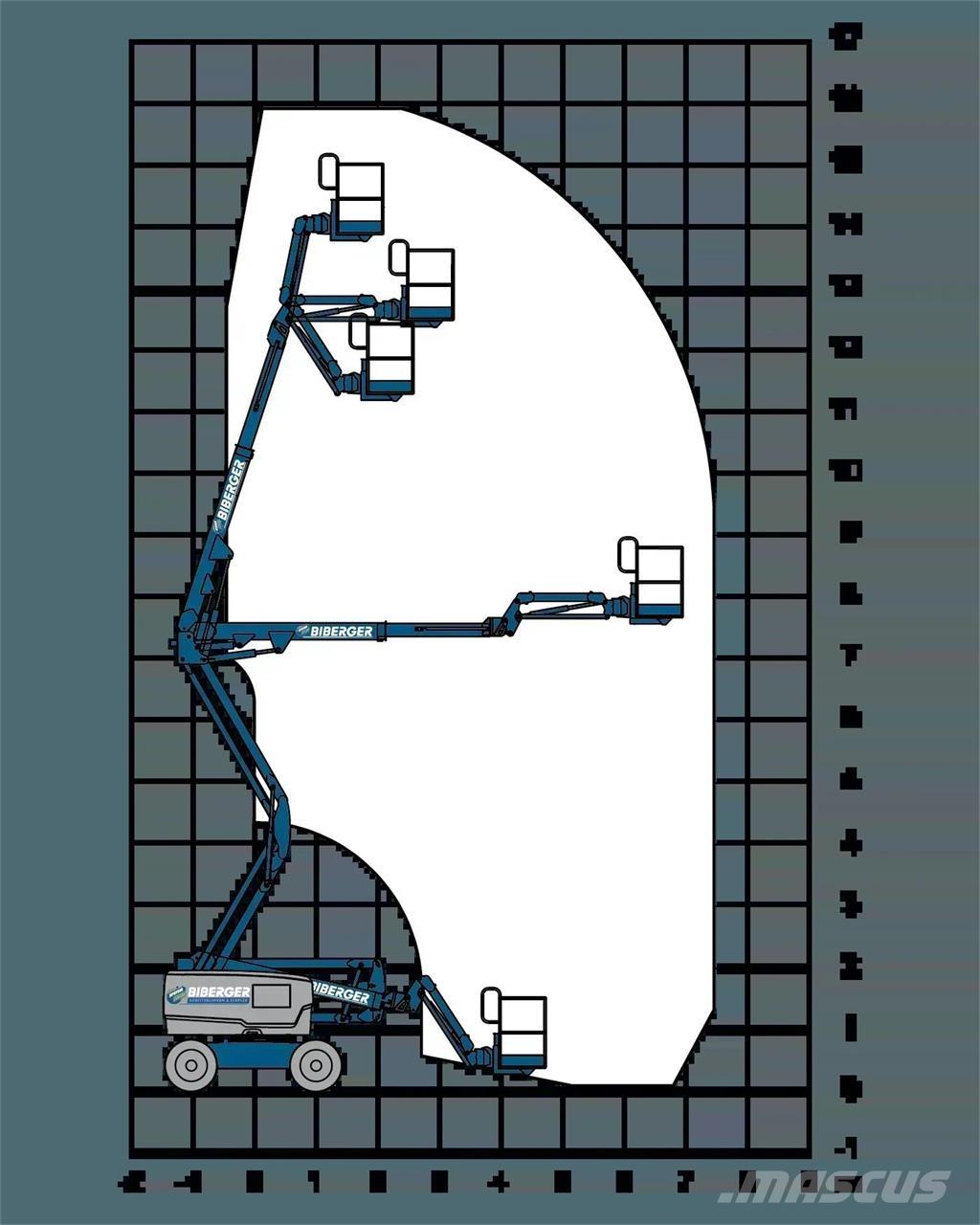 JLG E450AJ Колінчаті підйомники