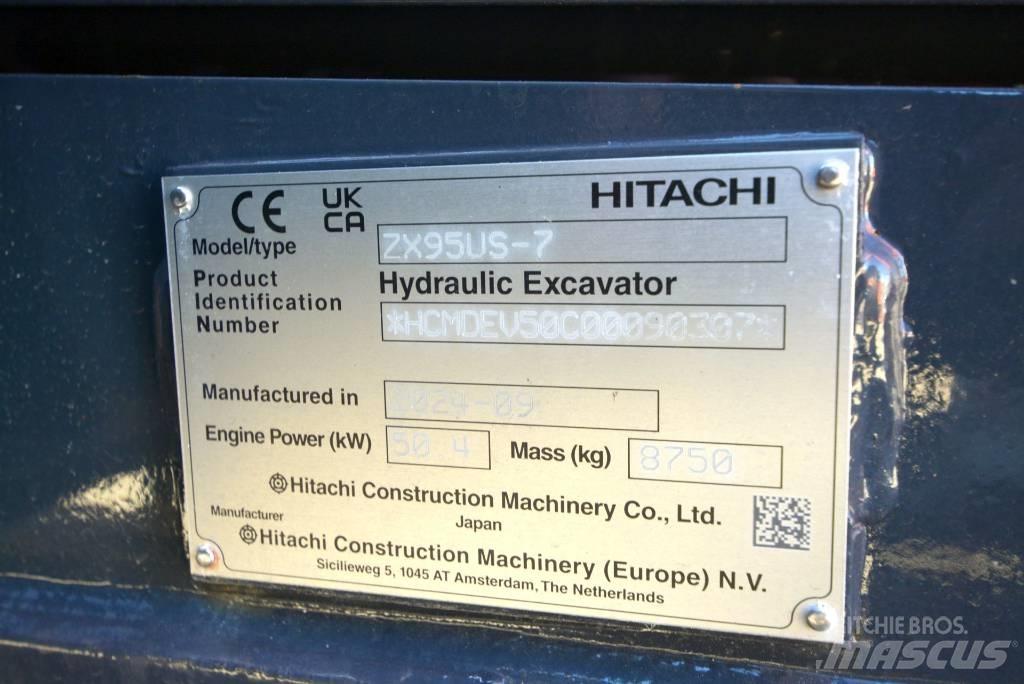 Hitachi ZX 95 US-7 Середні екскаватори 7т. - 12т.