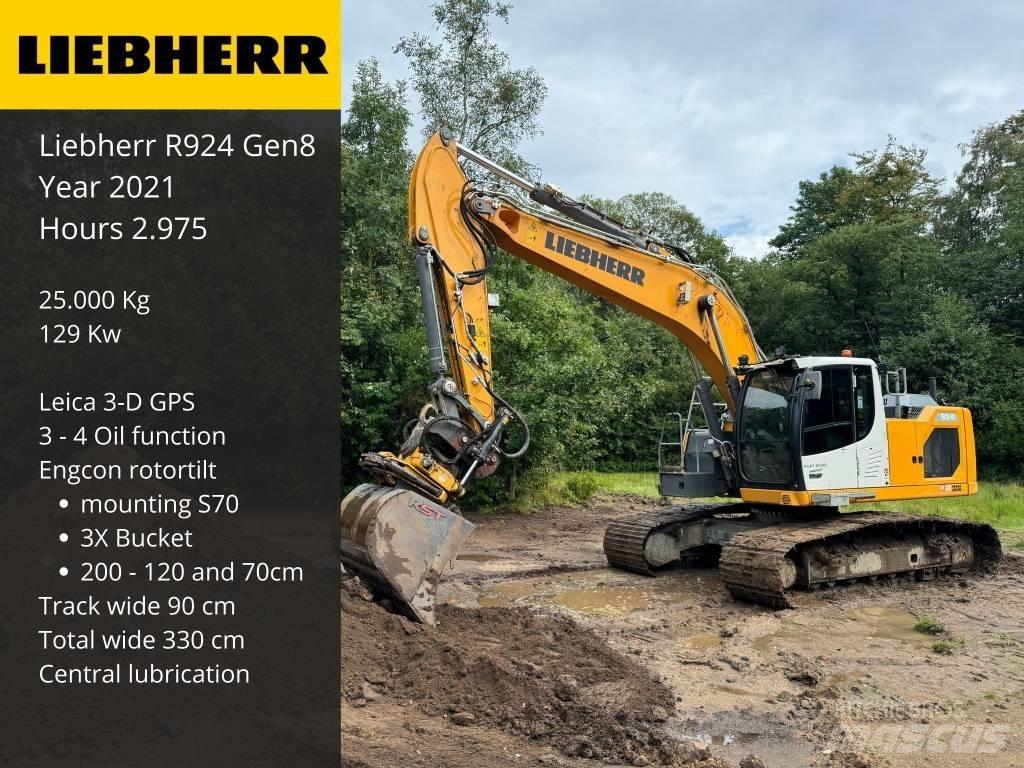 Liebherr R 924 Гусеничні екскаватори
