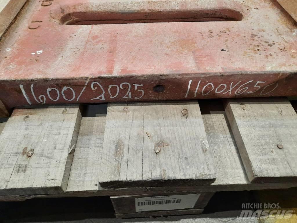 Pegson 1100x650 Будівельні роздрібнювачі