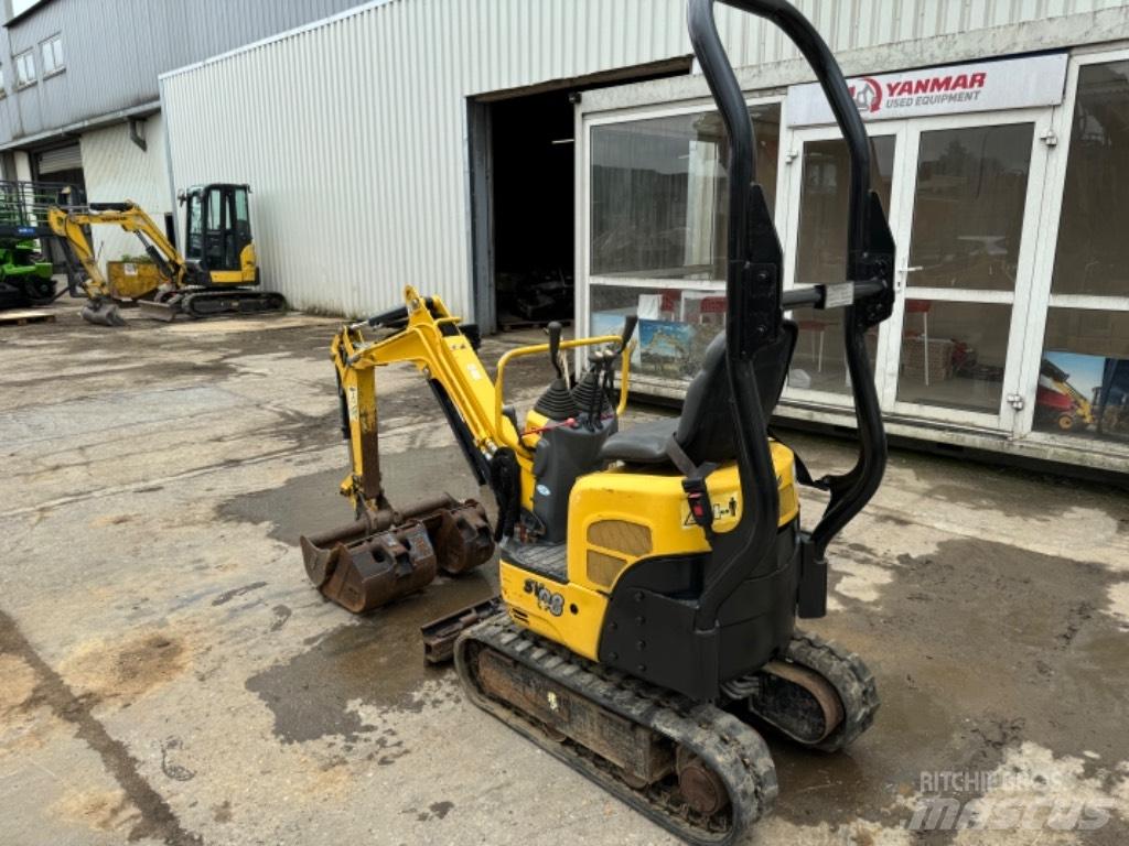 Yanmar SV08 (1C088) Міні-екскаватори < 7т