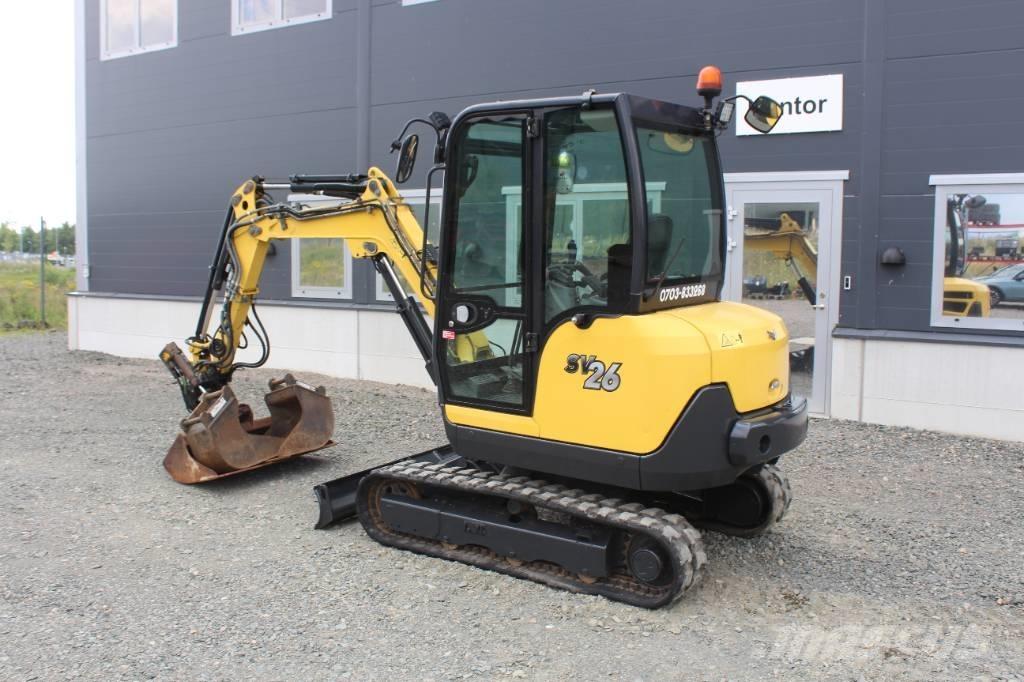 Yanmar SV 26 Міні-екскаватори < 7т