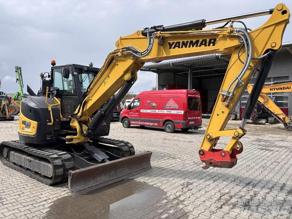 Yanmar VIO 80-2PB Середні екскаватори 7т. - 12т.