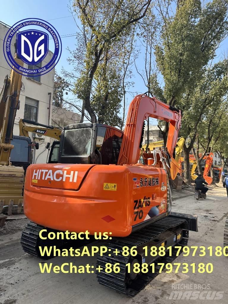 Hitachi ZX 70 Міні-екскаватори < 7т