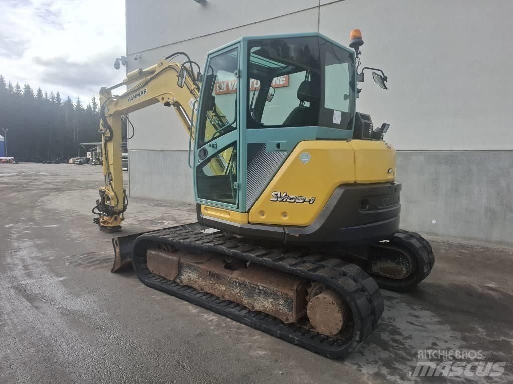 Yanmar SV 100-1A Середні екскаватори 7т. - 12т.