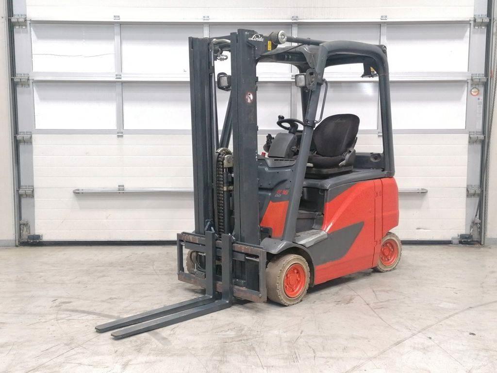 Linde E16PH-02 Електронавантажувачі