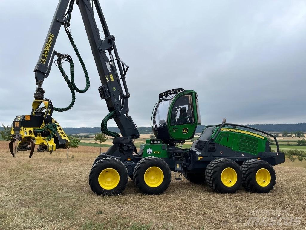 John Deere 1170G Харвестери
