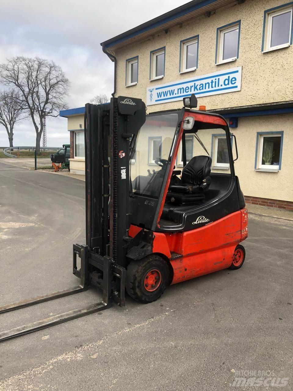 Linde E 25 Електронавантажувачі