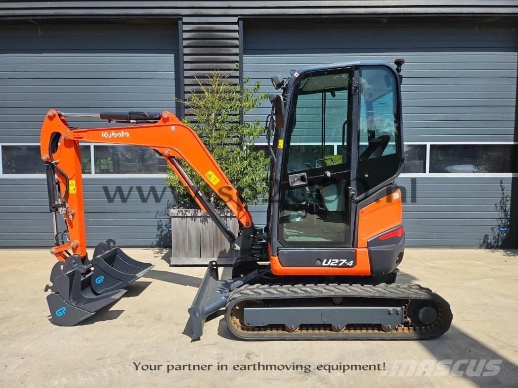 Kubota U 27-4 Міні-екскаватори < 7т