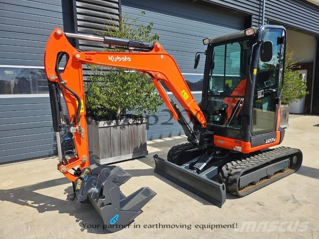 Kubota U 27-4 Міні-екскаватори < 7т