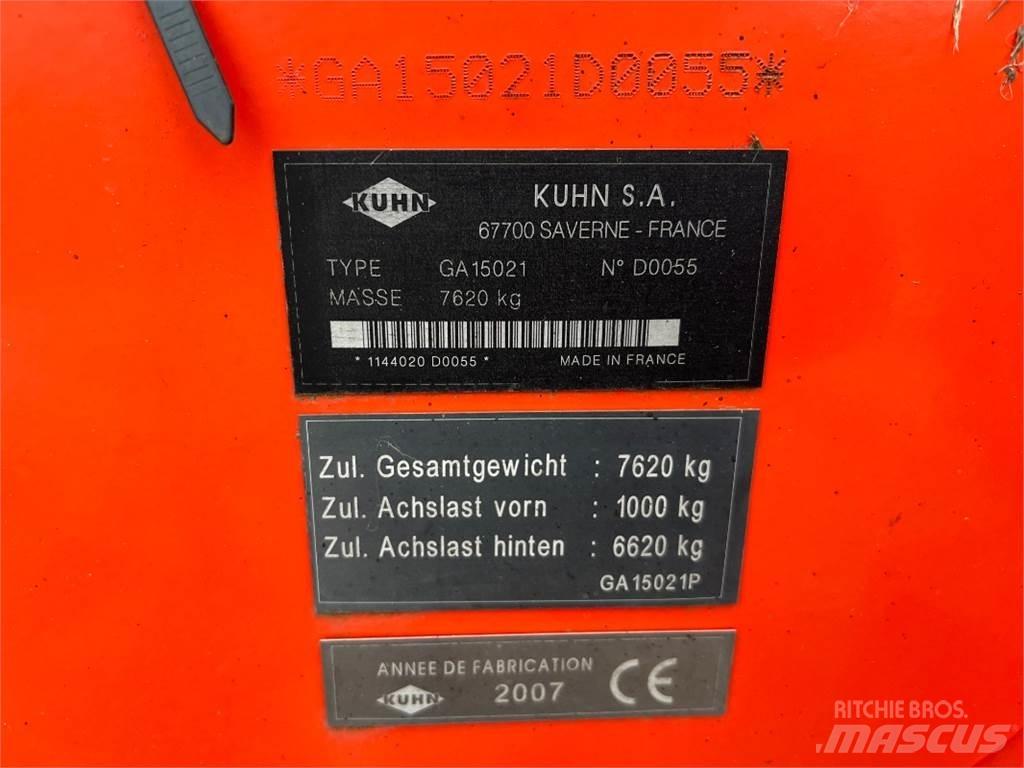 Kuhn GA 15021 Прибиральні комбайни