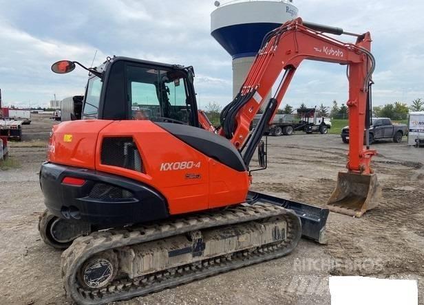 Kubota KX080-4S2 Гусеничні екскаватори
