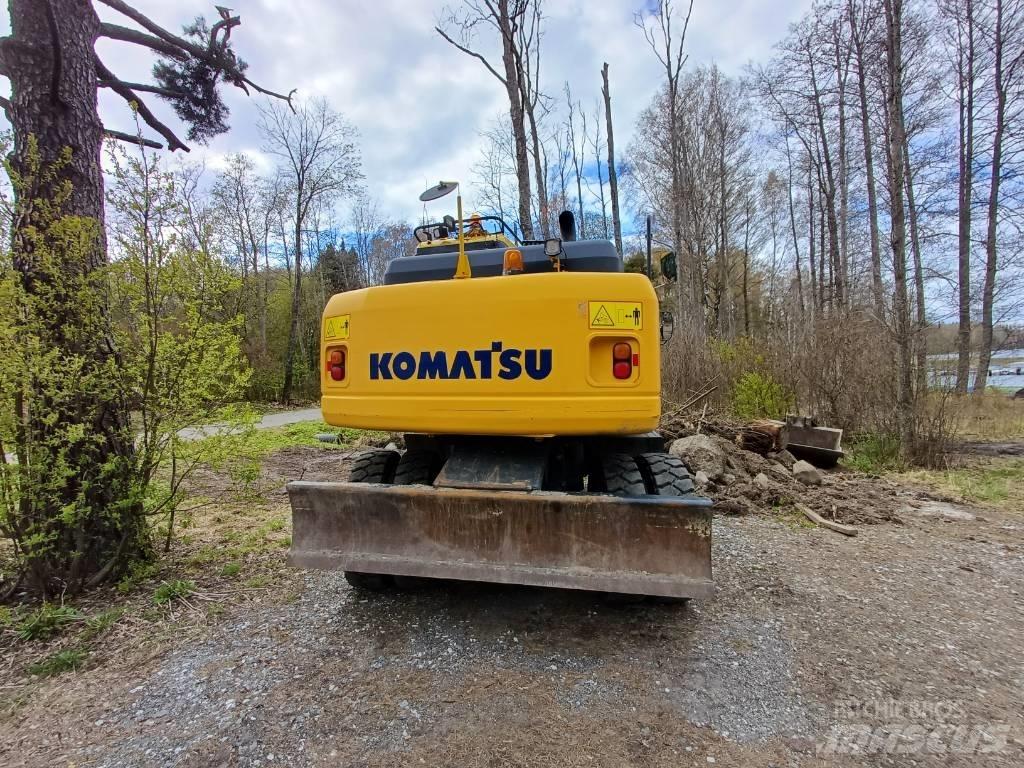 Komatsu PW 160-7E0 Колісні екскаватори