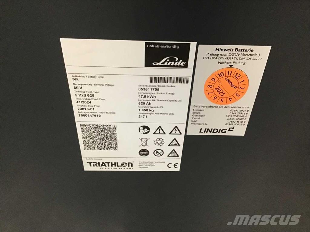 Linde E35L Електронавантажувачі