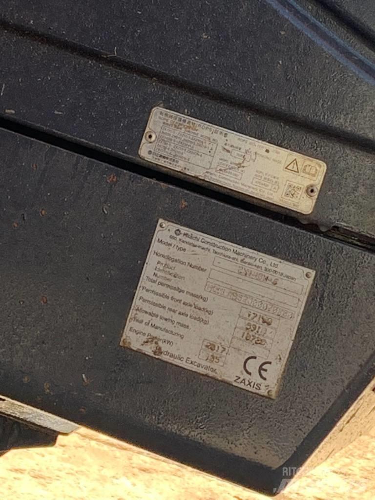 Hitachi ZX 140 W Колісні екскаватори