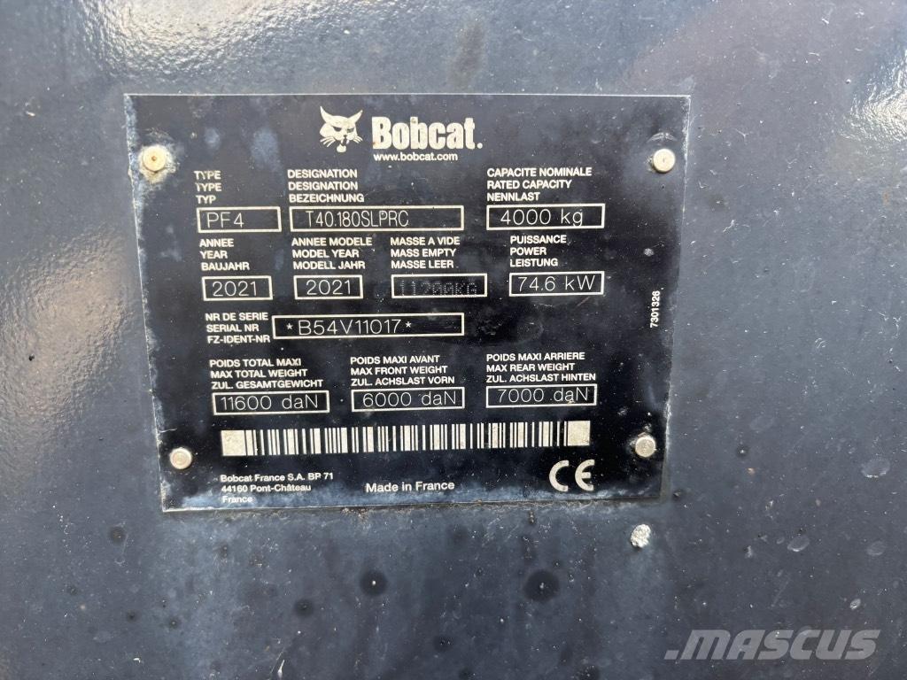 Bobcat T40.180 Телескопічні навантажувачі