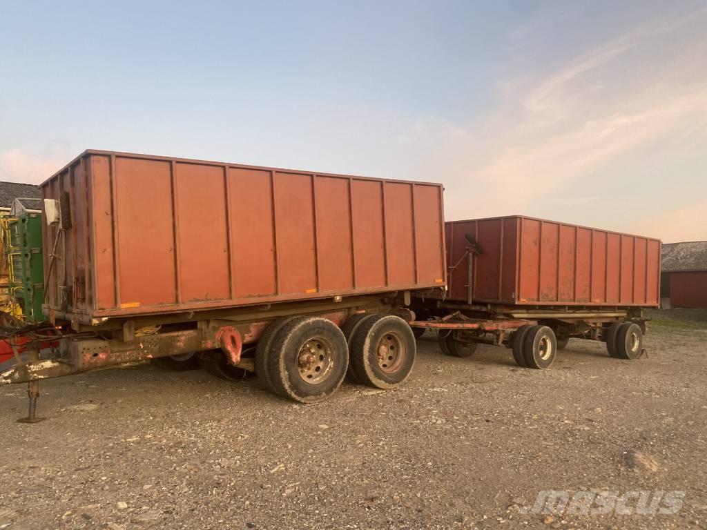 Scania vogntræk Самосвальні причепи