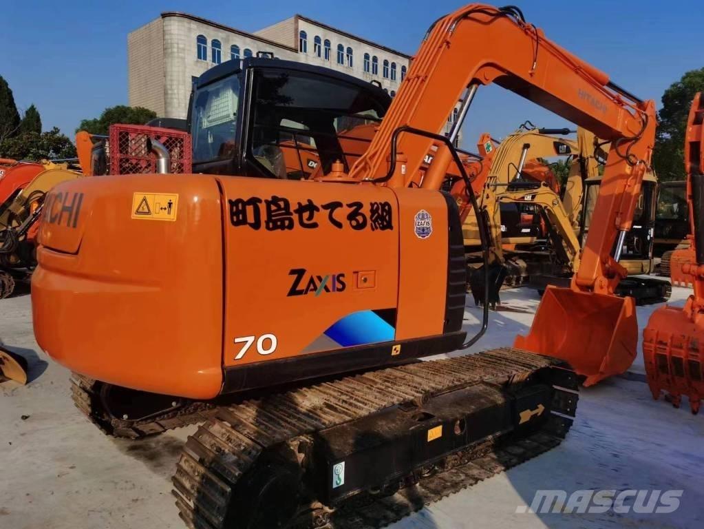 Hitachi ZX 70 Міні-екскаватори < 7т