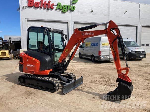 Kubota KX027-4 Міні-екскаватори < 7т