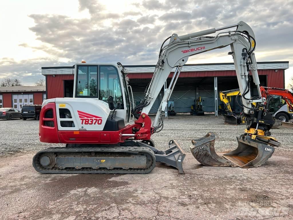 Takeuchi TB370 Міні-екскаватори < 7т