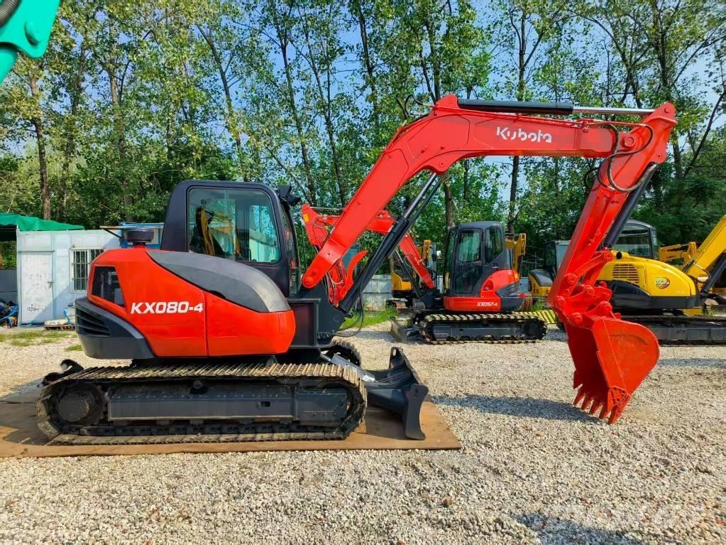 Kubota KX 080-4 Міні-екскаватори < 7т