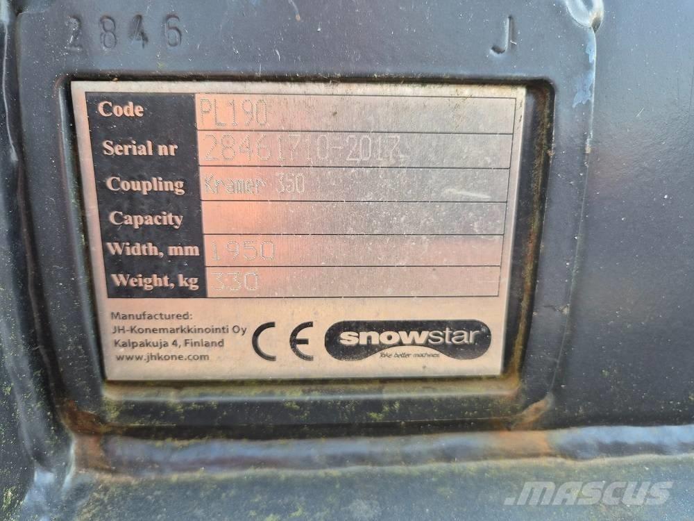 Snowstar PL190 Плуги