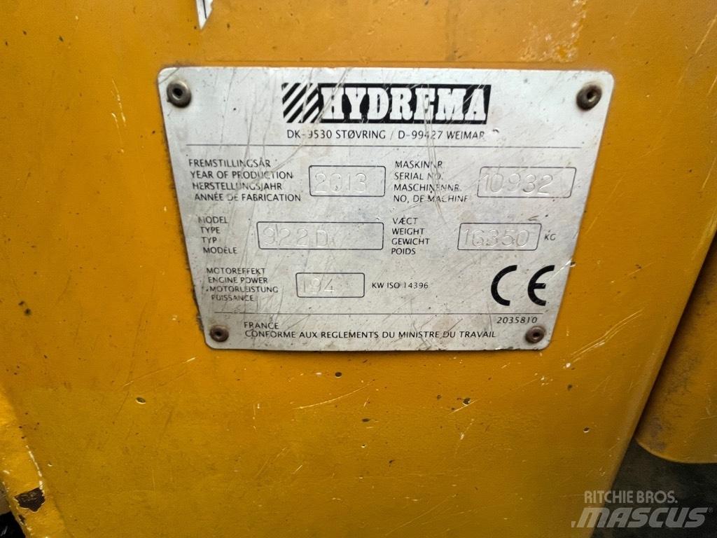 Hydrema 922 D Зчленовані самоскиди