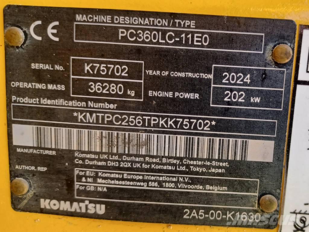 Komatsu PC360LC-11 Гусеничні екскаватори