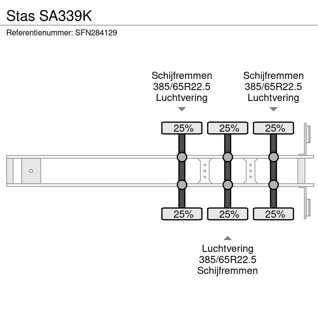 Stas SA339K Тентовані напівпричепи