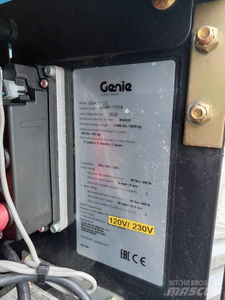 Genie GS 4069 DC Підйомники-ножиці