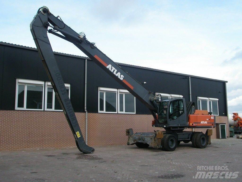 Atlas 350MH Перевантажувачі металобрухту/промислові навантажувачі