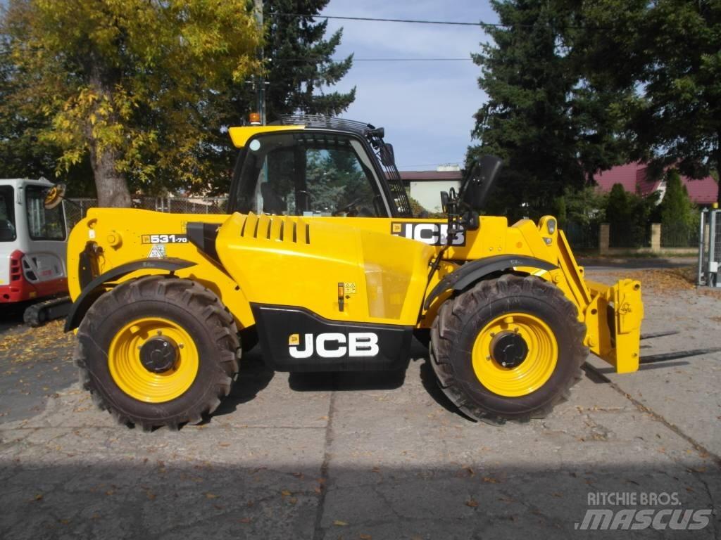 JCB 531-70 Телескопічні навантажувачі