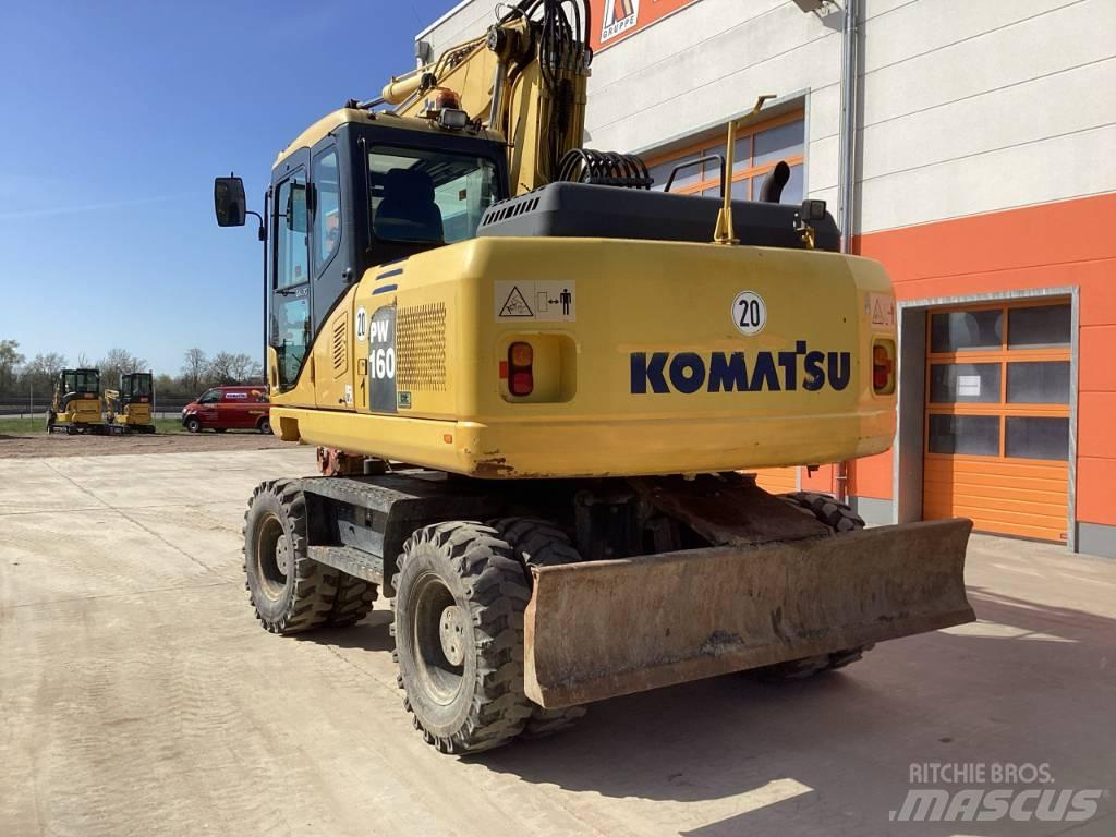 Komatsu PW 160-7E0 Колісні екскаватори