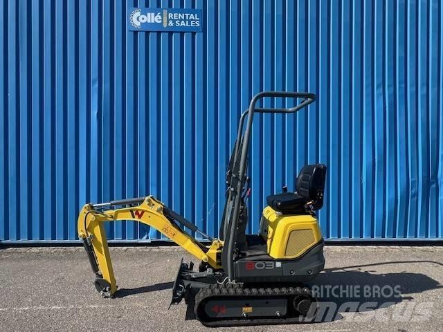 Wacker Neuson 803 Міні-екскаватори < 7т