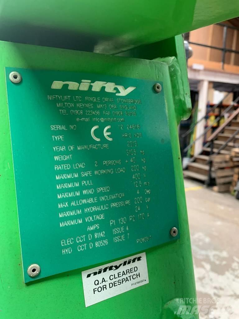 Niftylift HR12NDE Колінчаті підйомники
