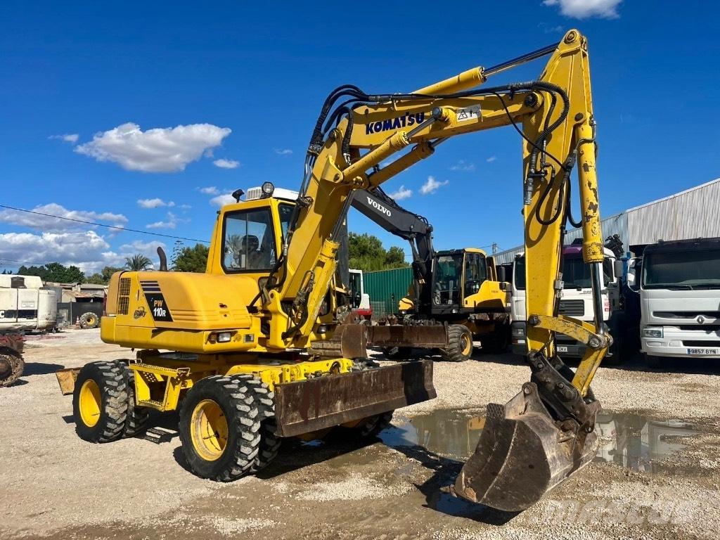Komatsu PW 110 Колісні екскаватори