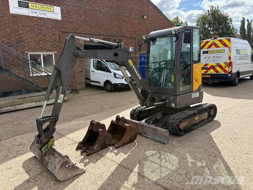 Volvo ECR 25 D Міні-екскаватори < 7т