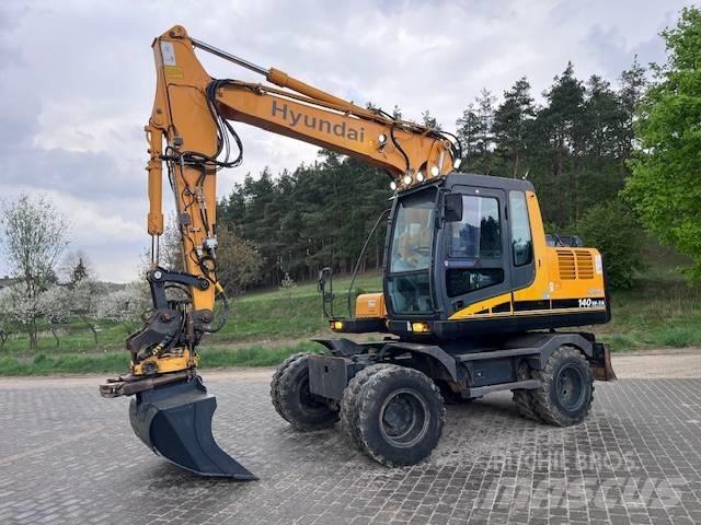 Hyundai Robex 140 W Колісні екскаватори