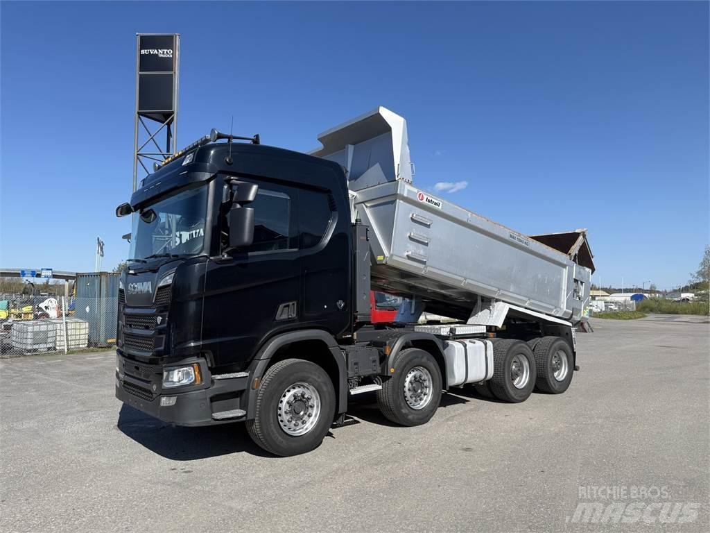 Scania R580 8X4 Самоскиди