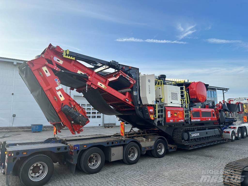 Sandvik UJ443e Мобільні дробарки