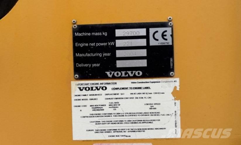 Volvo L 150 E Фронтальні навантажувачі