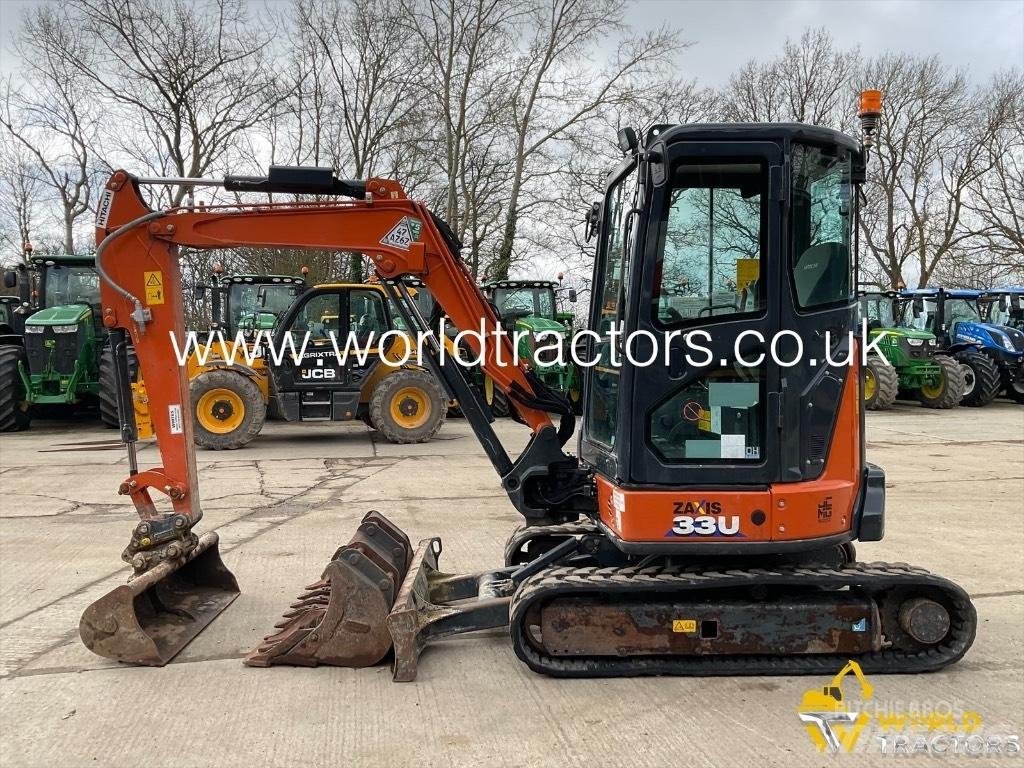 Hitachi ZX 33 U Міні-екскаватори < 7т