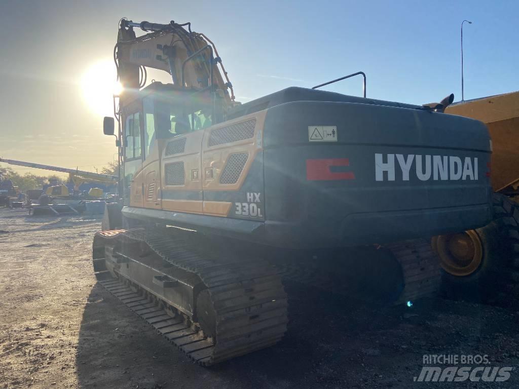 Hyundai HX330L Гусеничні екскаватори