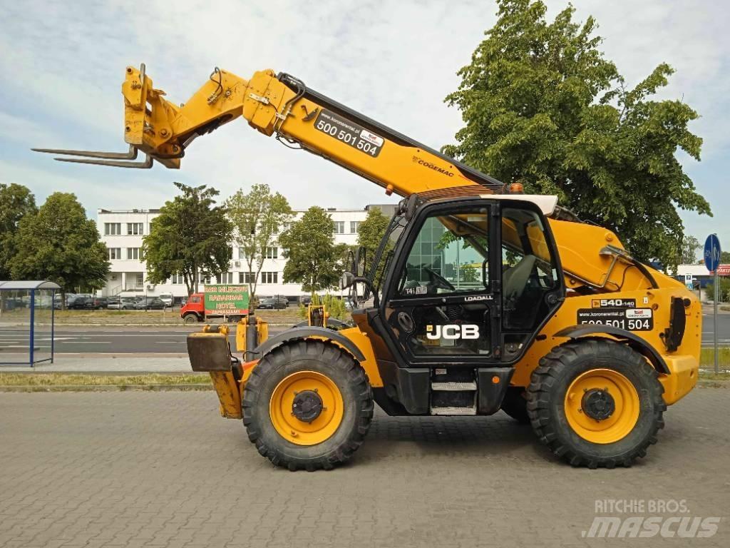 JCB 540-140 Телескопічні навантажувачі