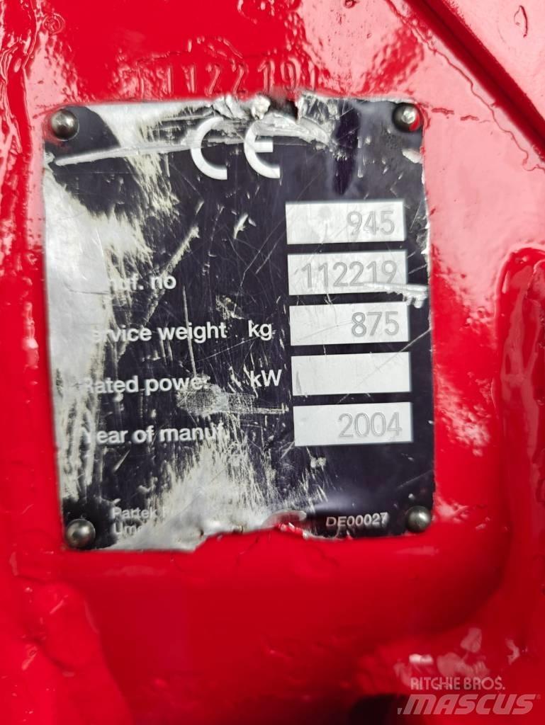 Valmet 945.1 Валочні головки