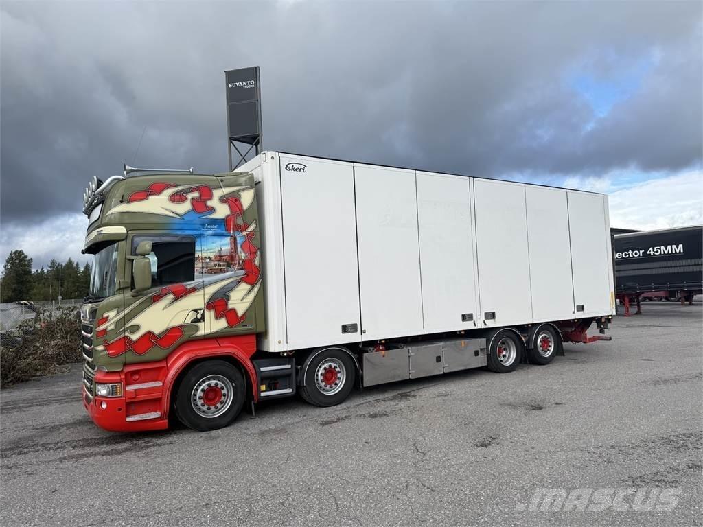 Scania R580 8X2 Фургони