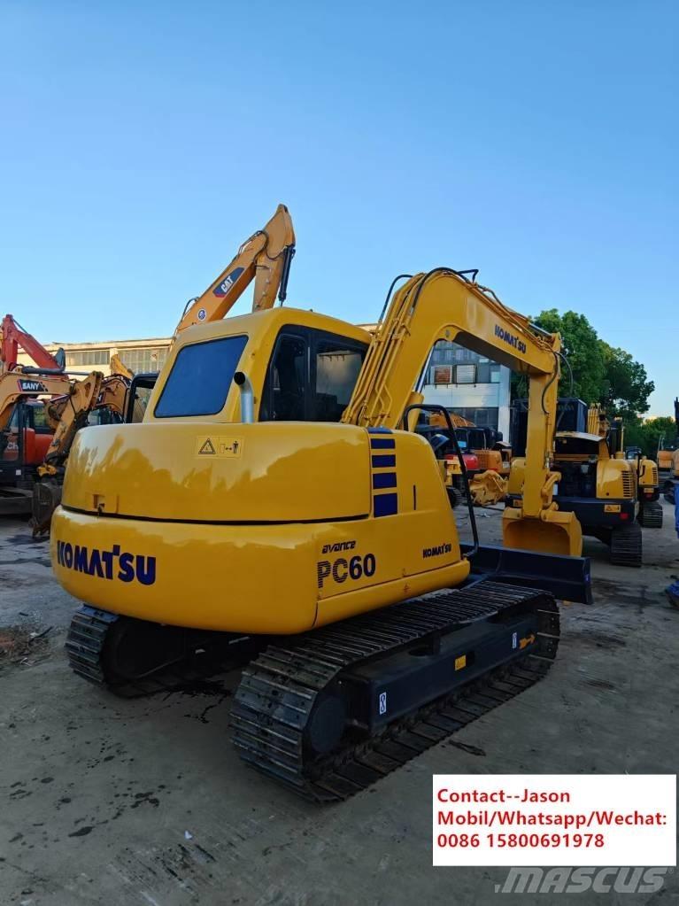 Komatsu PC 60 Міні-екскаватори < 7т