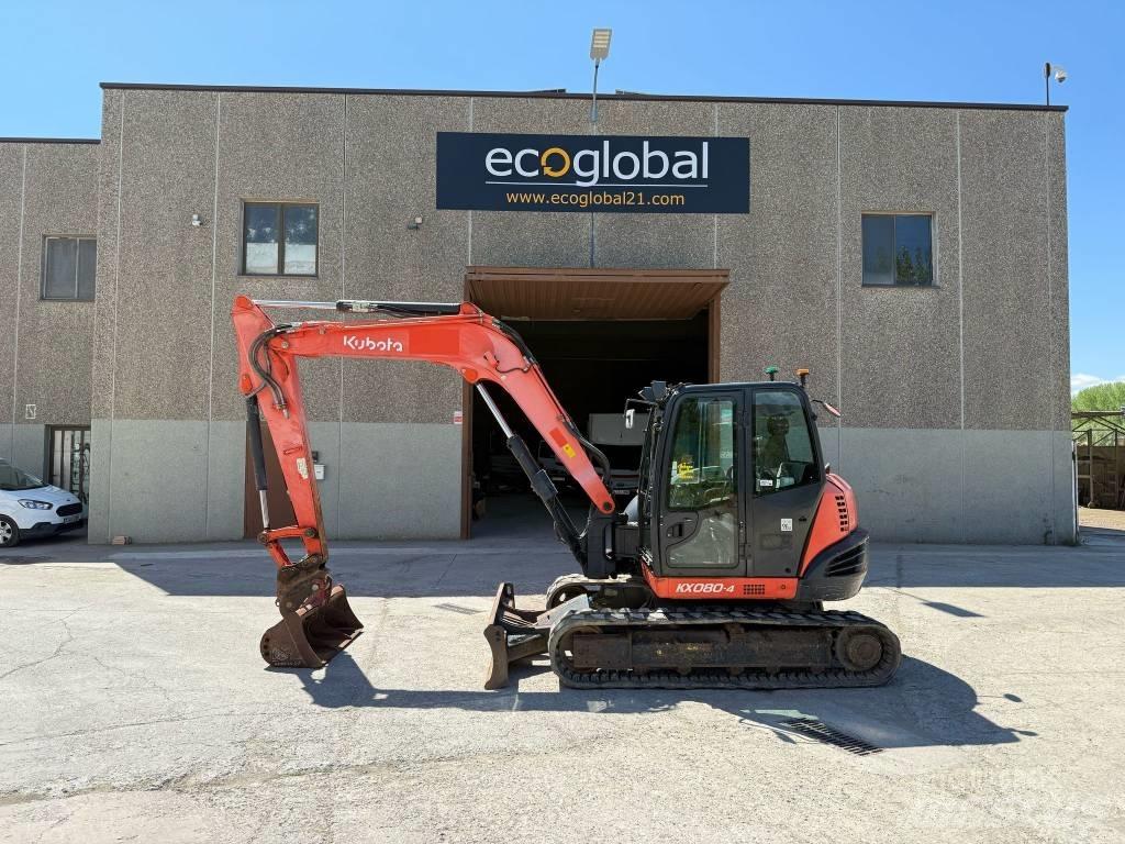 Kubota KX 080-4 Середні екскаватори 7т. - 12т.