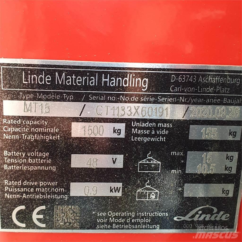 Linde MT15 Штабелери