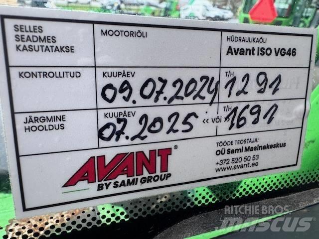 Avant 760 Багатофункціональне обладнання для вантажних і землекопальних робіт